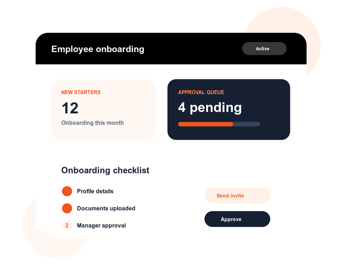 Dashify employee onboarding dashboard